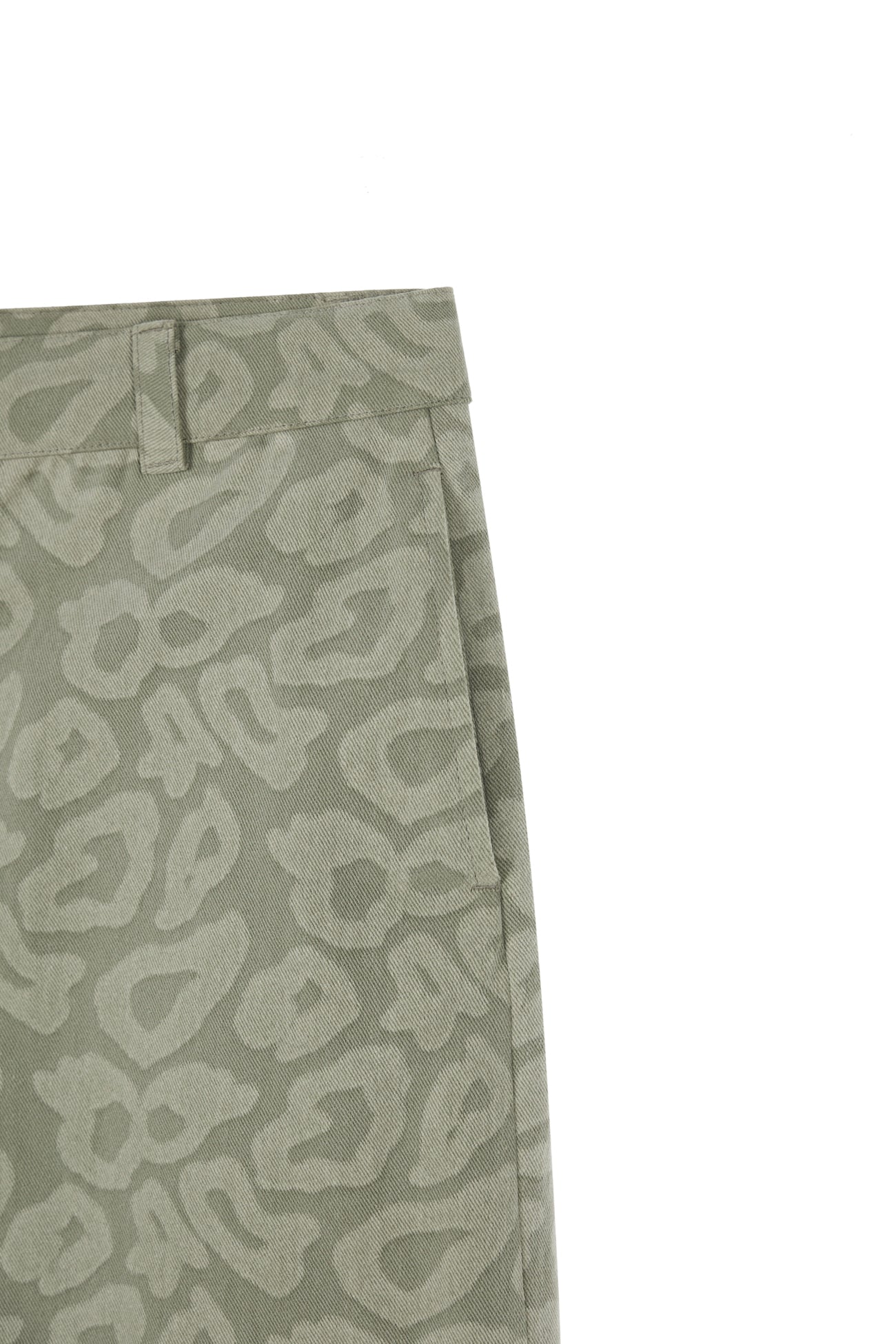 Deinet - Leopard Cotton Pants (Khaki) product image 16 | TRAB K-Fashion Australia