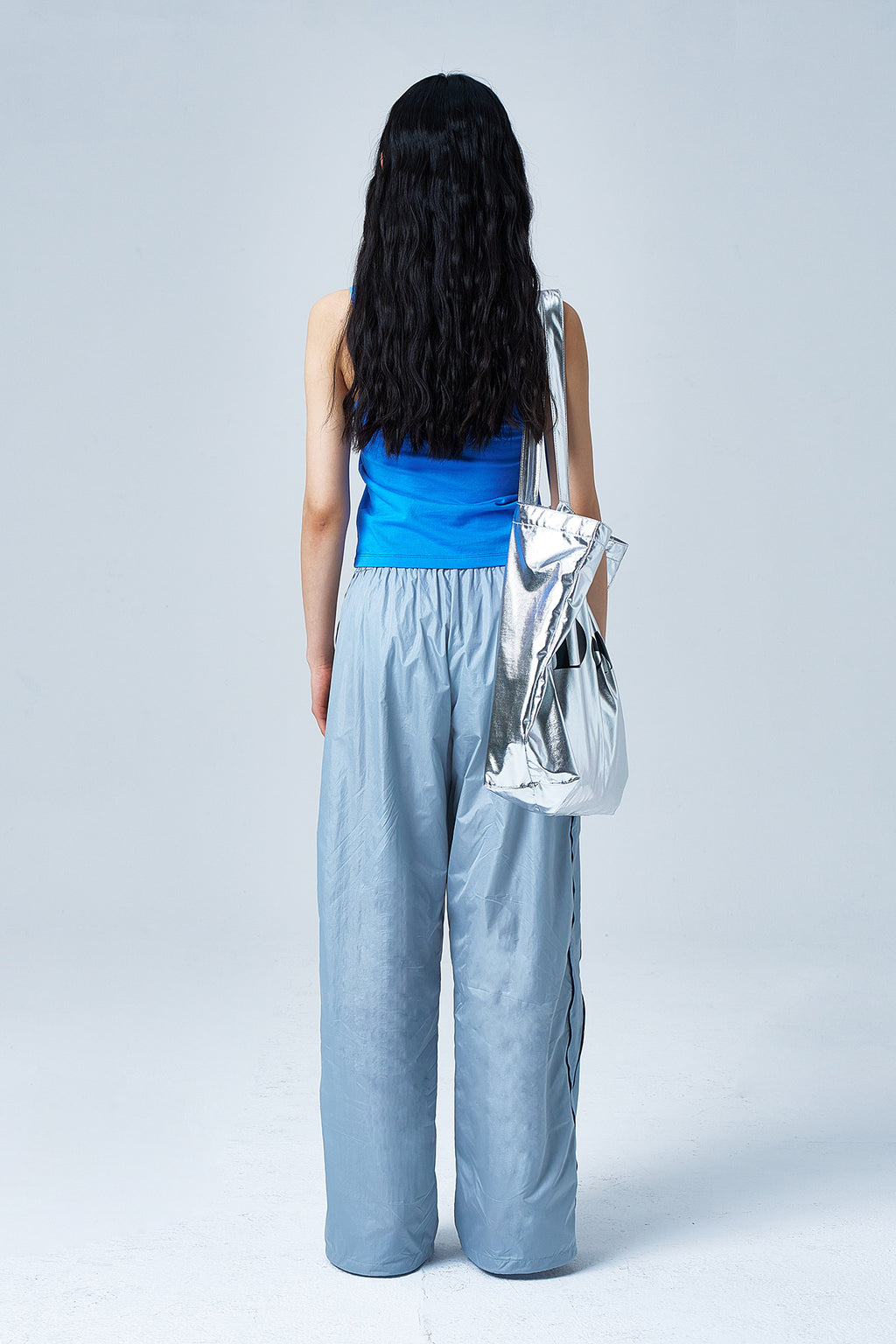 Deinet - Solid Nylon Pants (Grey) product image 3 | TRAB K-Fashion Australia