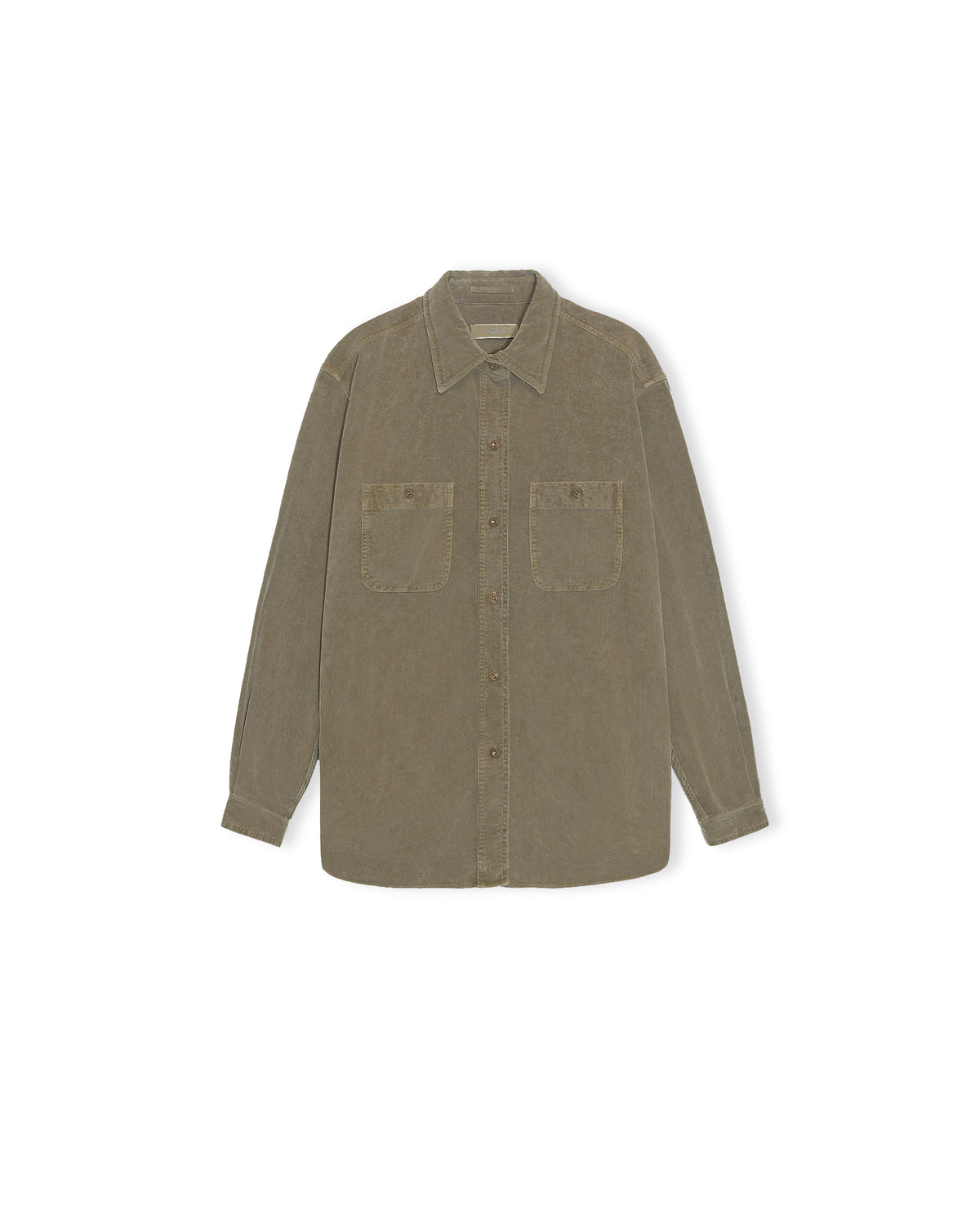 Brownyard - Garment Dyed Corduroy Shirt (Dark Beige) product image 5 | TRAB K-Fashion Australia