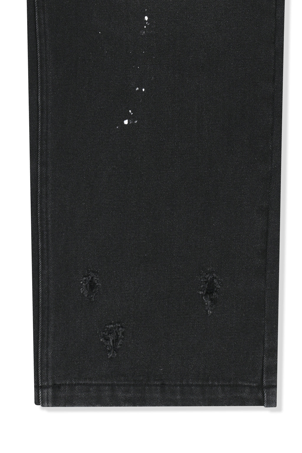 Matin Kim - Paint Splatter Denim Pants (Black) product image 5 | TRAB K-Fashion Australia