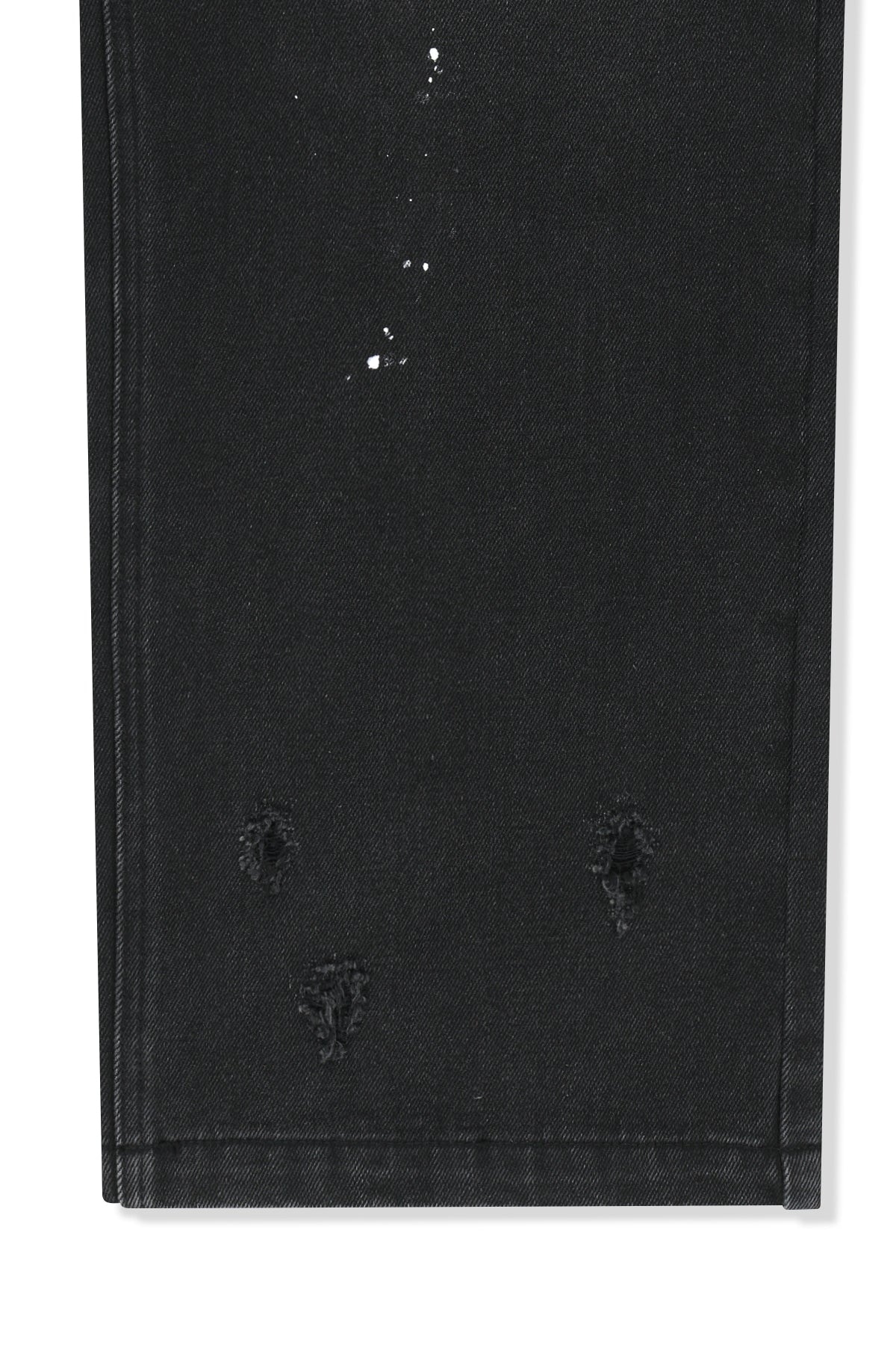 Matin Kim - Paint Splatter Denim Pants (Black) product image 5 | TRAB K-Fashion Australia