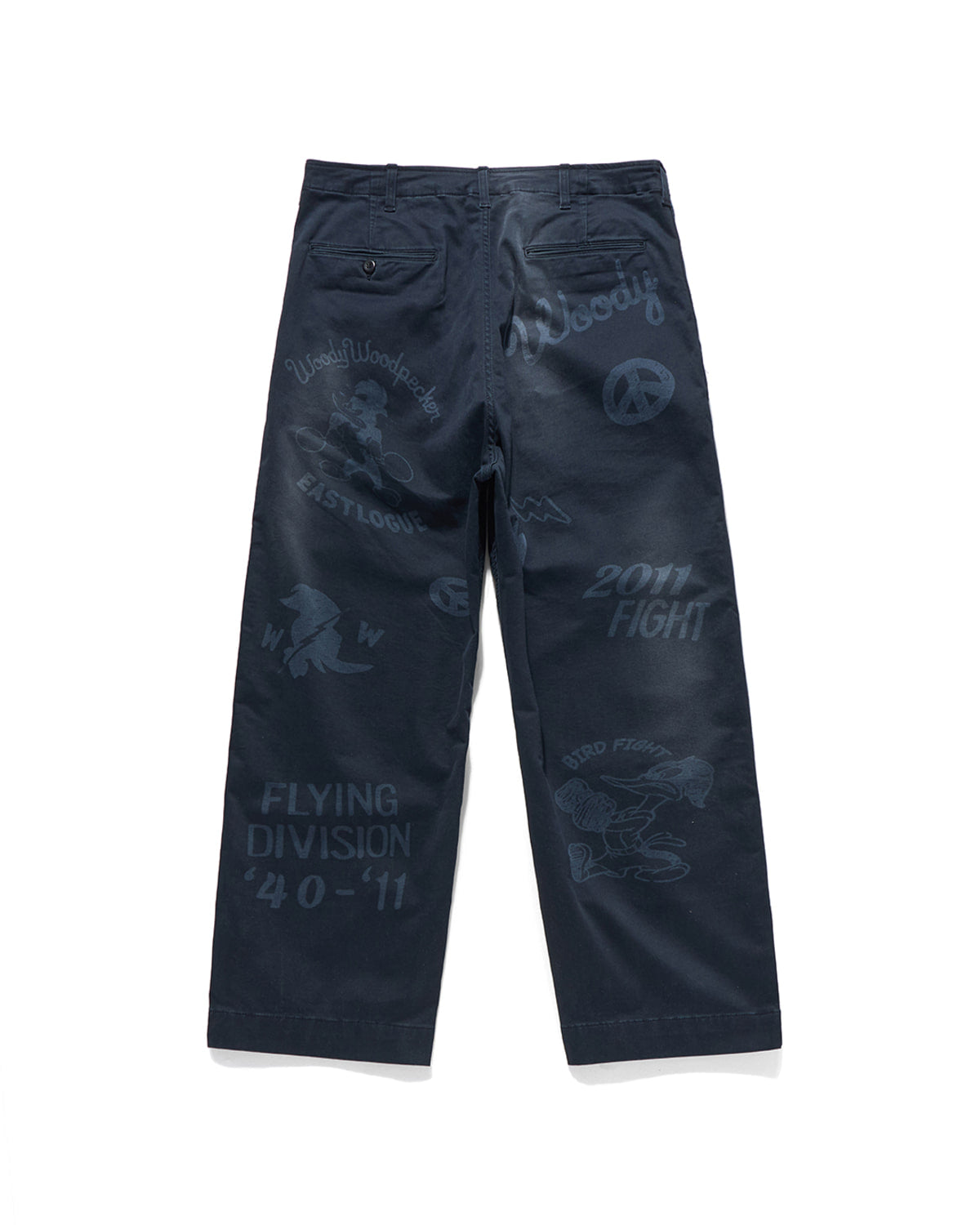 Eastlogue - Vintage Memirial Chino Pants (D.navy Moleskin) product image 2 | TRAB K-Fashion Australia