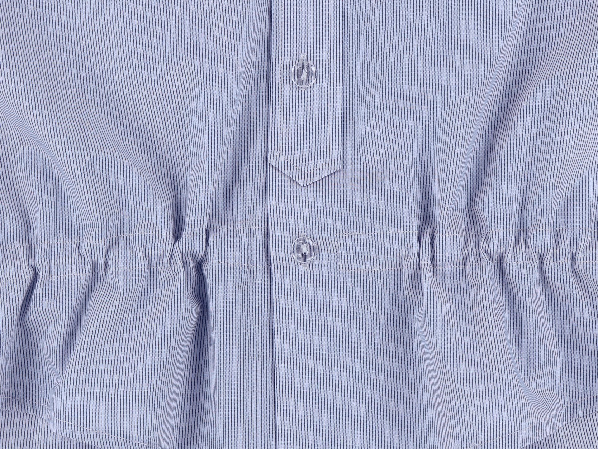 San San Gear - Stripe Hood Shirts (Blue) product image 10 | TRAB K-Fashion Australia