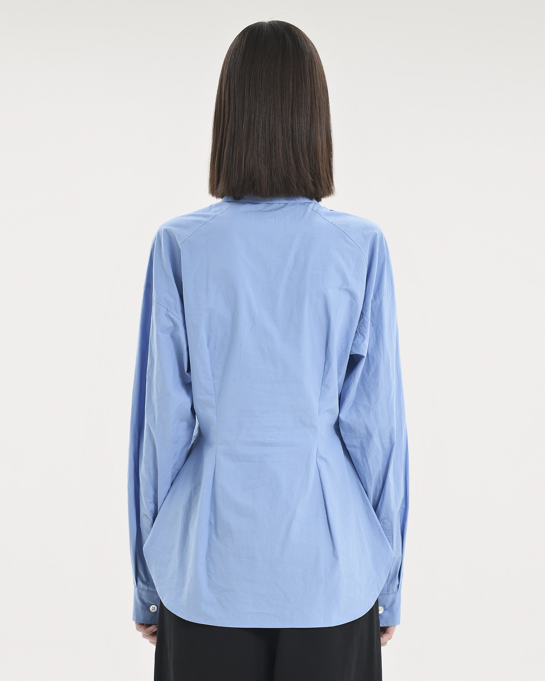 Brownyard - Line Shirt (Sax Blue) product image 3 | TRAB K-Fashion Australia