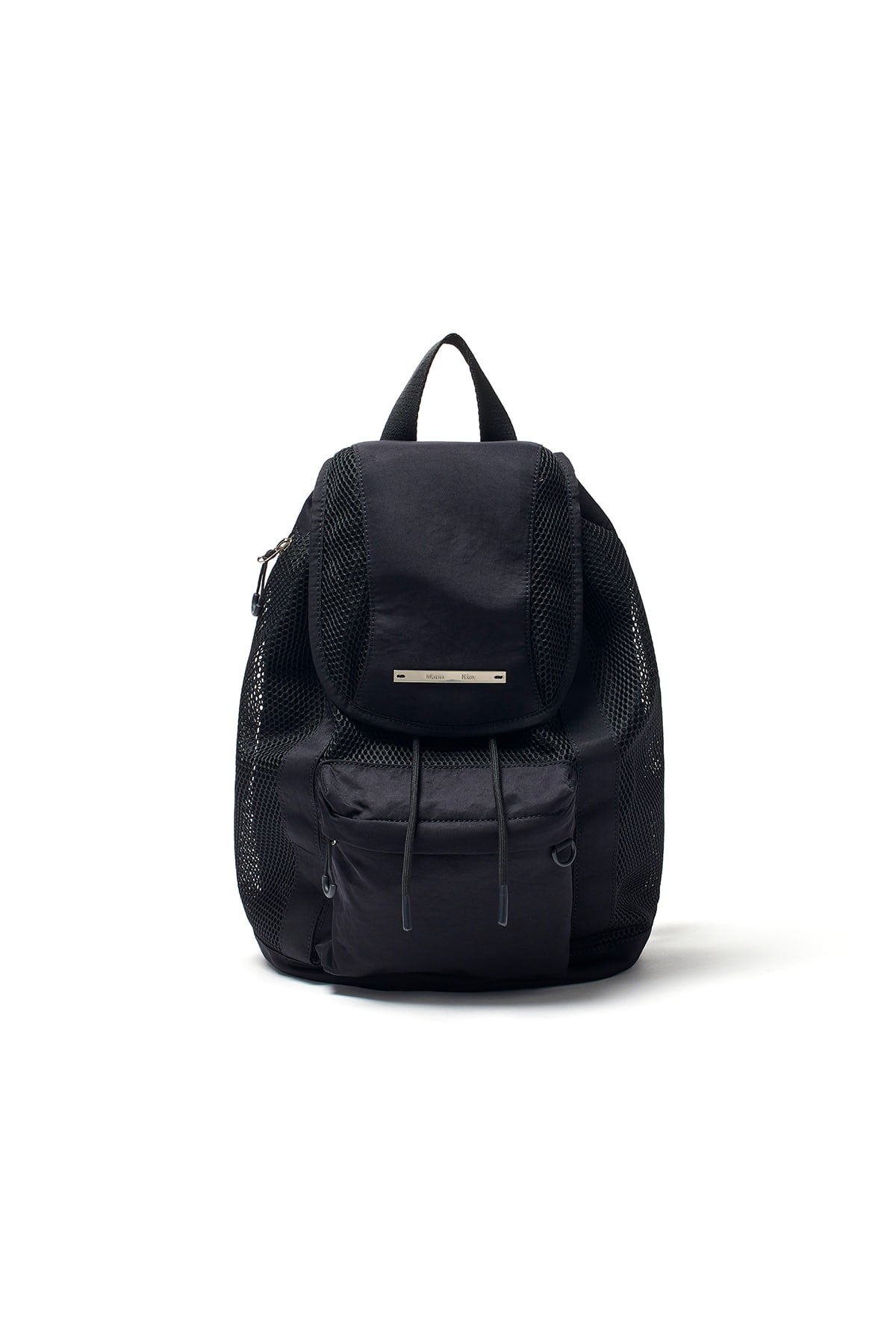 Matin Kim - One Pocket Mesh Back Pack (Black) product image 1 | TRAB K-Fashion Australia