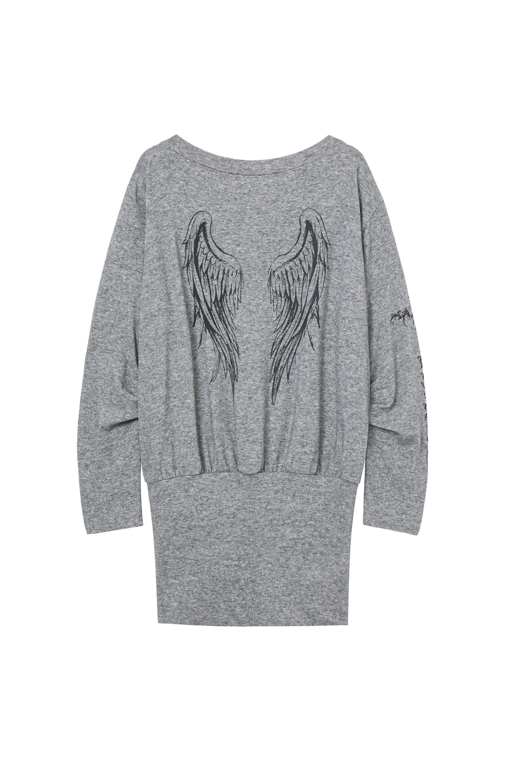 Deinet - Angel Off-Shoulder Dress (Melange Grey) product image 9 | TRAB K-Fashion Australia
