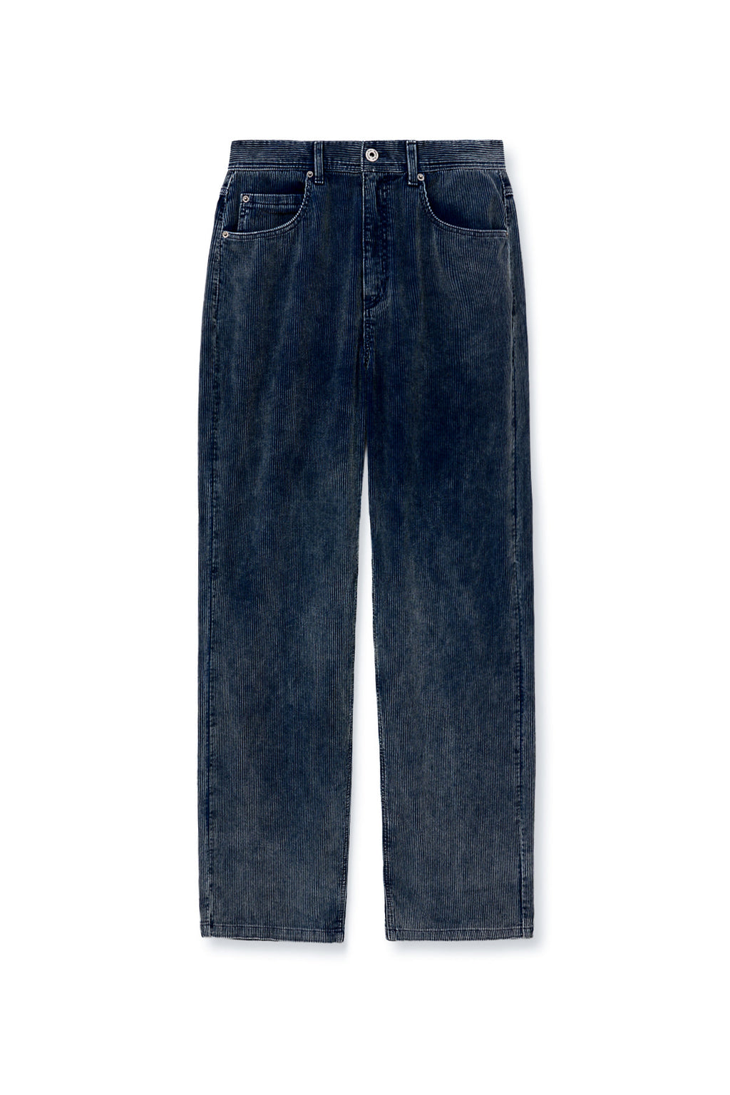 Matin Kim - Washed Corduroy Pants (Blue) product image 1 | TRAB K-Fashion Australia