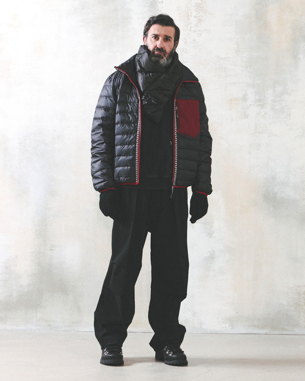 Eastlogue - Parachute Shell Easy Pants (Black Moleskin) product image 4 | TRAB K-Fashion Australia