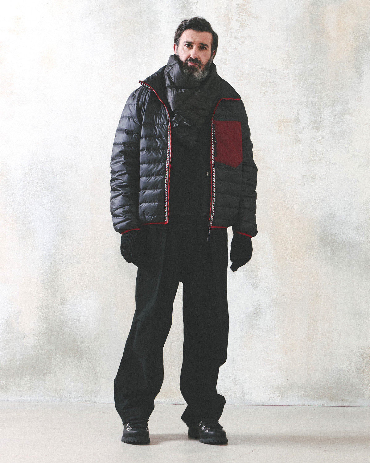 Eastlogue - Parachute Shell Easy Pants (Black Moleskin) product image 4 | TRAB K-Fashion Australia