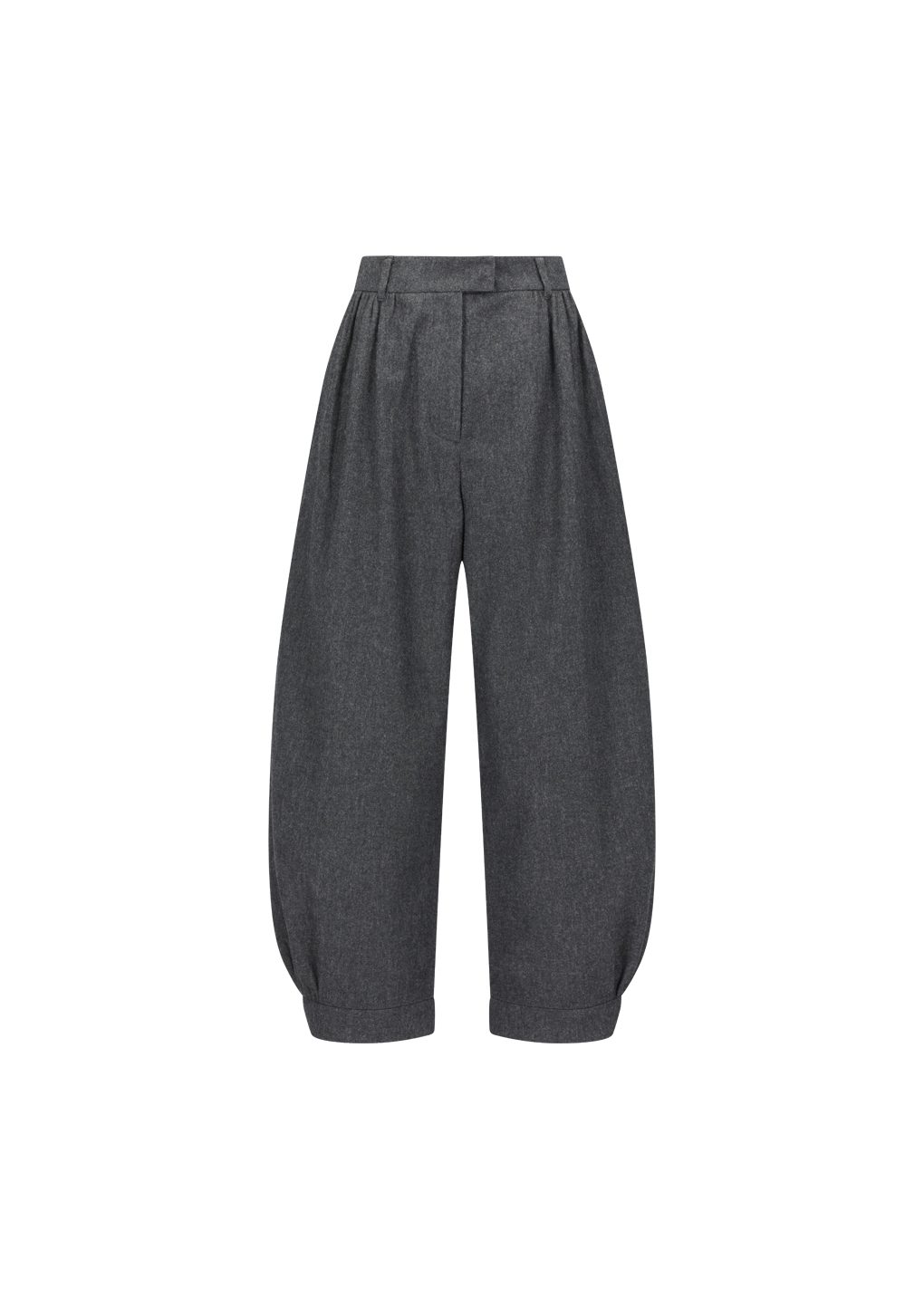 Amomento - Wool shirring pants (Charcoal) product image 5 | TRAB K-Fashion Australia