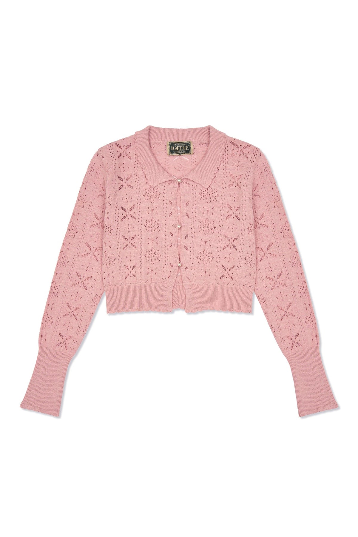 Ioedle - Flower Bomb Knit Cardigan (Pink) product image 3 | TRAB K-Fashion Australia