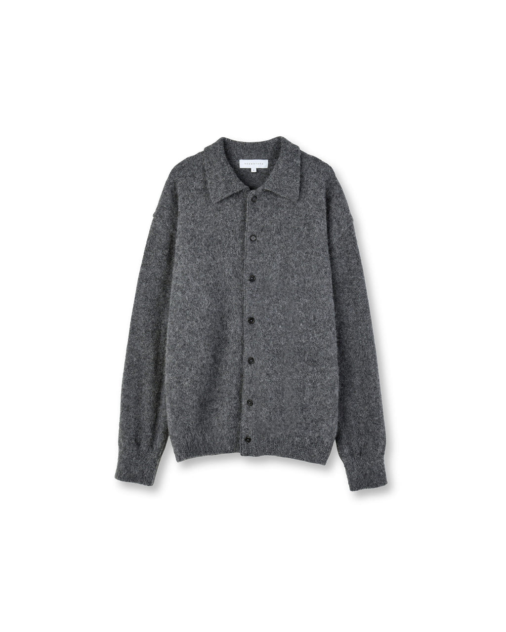 Brownyard - Alpaca Collar Cardigan (Charcoal) product image 5 | TRAB K-Fashion Australia