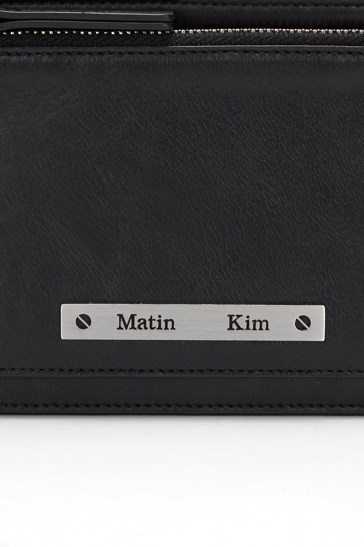 Matin Kim - Vintage Leather Clutch Bag (Black) product image 3 | TRAB K-Fashion Australia
