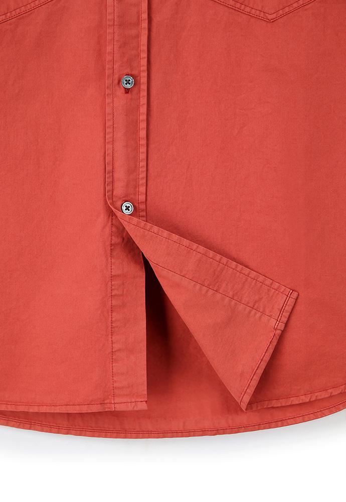 Art if acts - Garment Dyed Western Shirt (Vintage Red) product image 15 | TRAB K-Fashion Australia