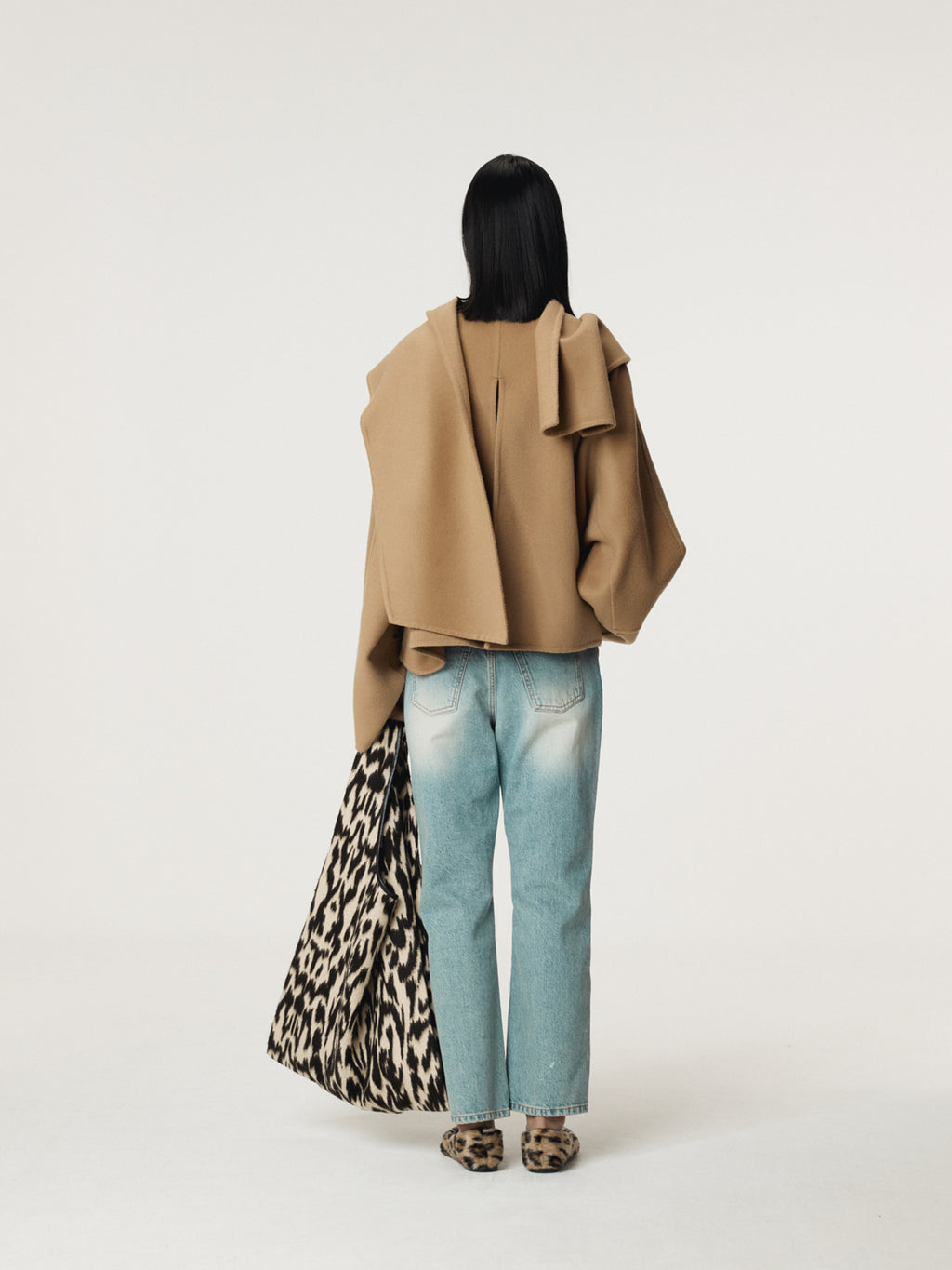 Recto - Handmade Muffler Coat (Desert) product image 3 | TRAB K-Fashion Australia