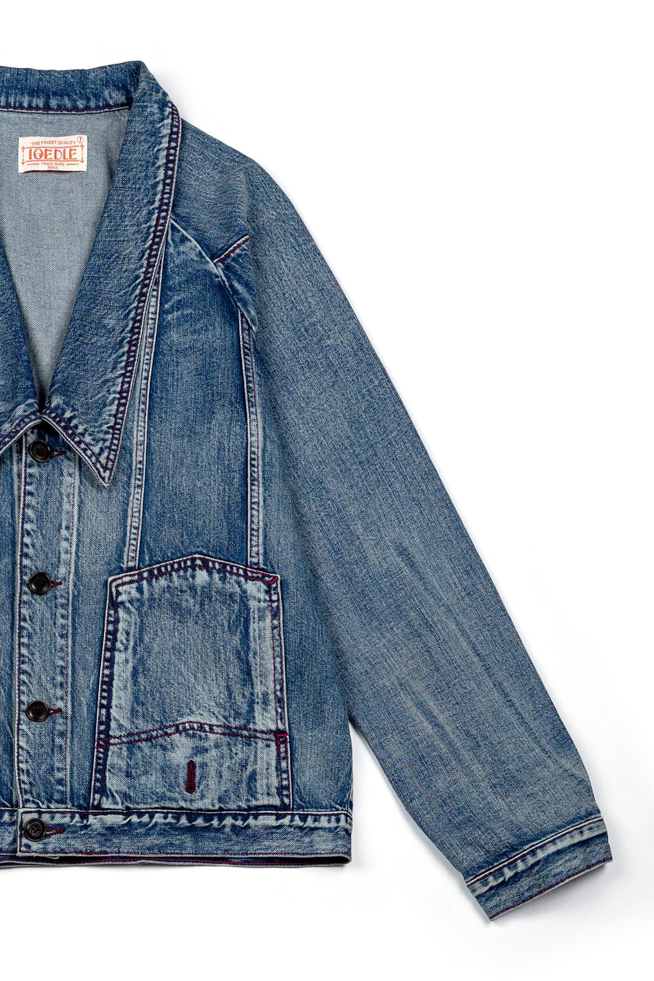 Ioedle - Flipped Wave Denim Jacket (OC) product image 6 | TRAB K-Fashion Australia
