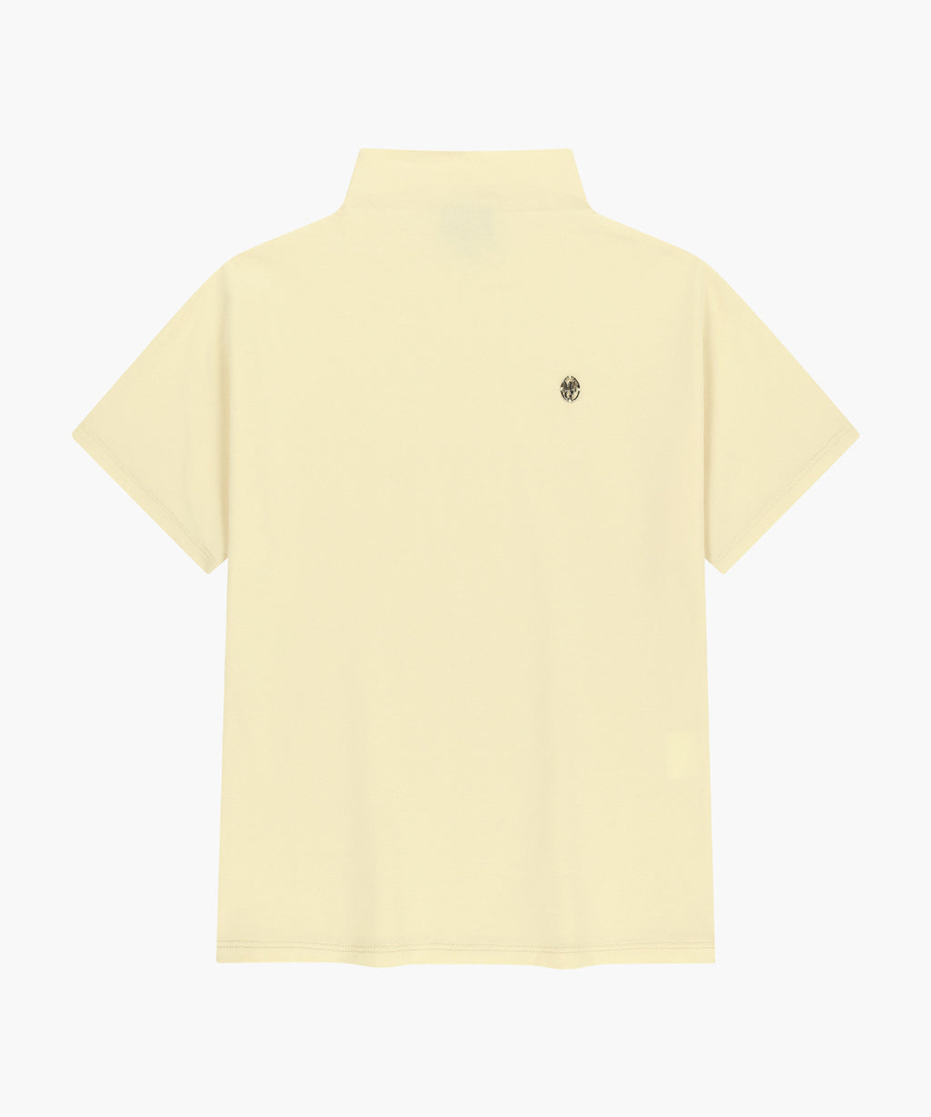 Marithe & Francois Girbaud - Half Neck Tee (Cream) product image 6 | TRAB K-Fashion Australia