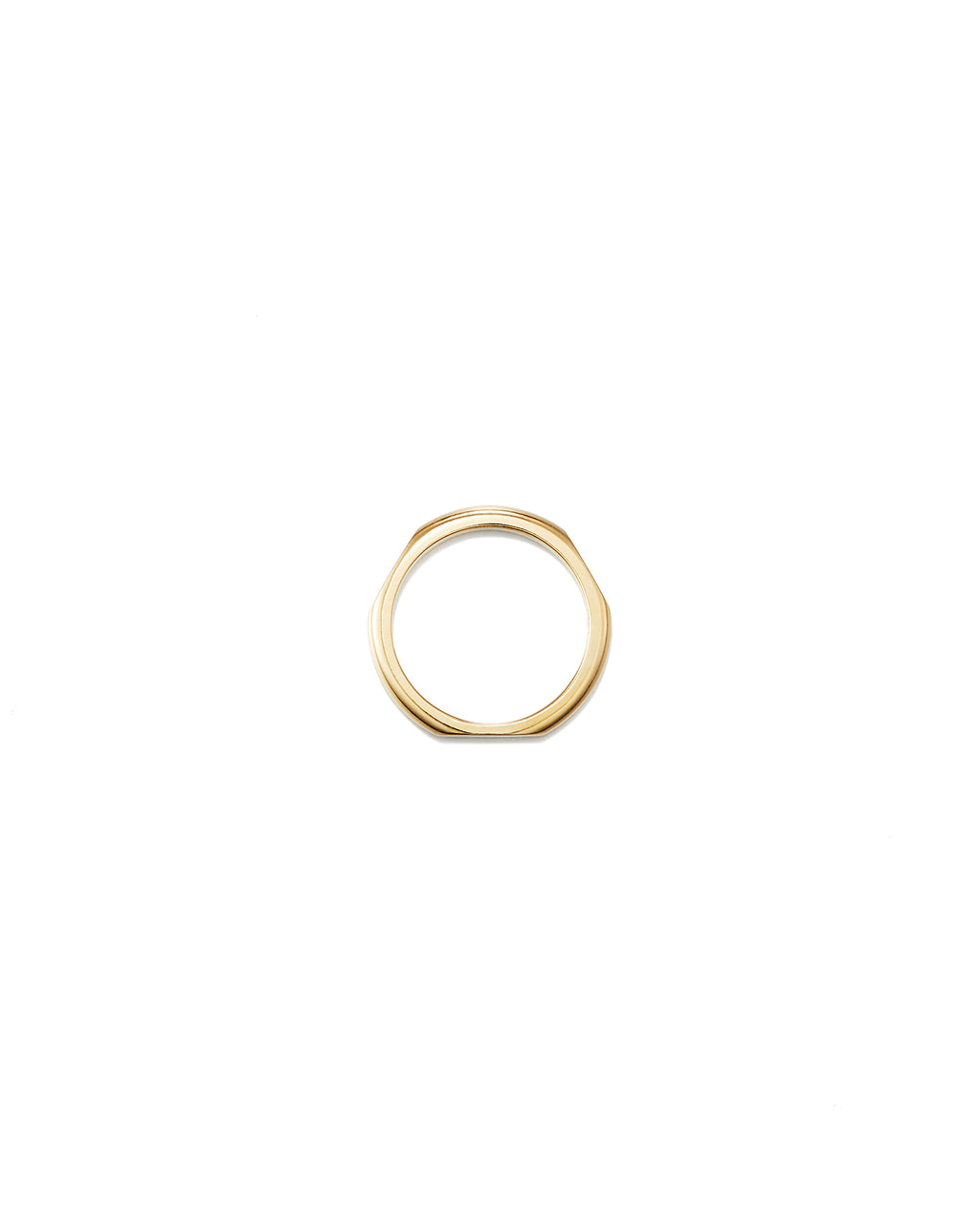 Numbering - 3 Sided Signet Ring (S) #7404 product image 7 | TRAB K-Fashion Australia