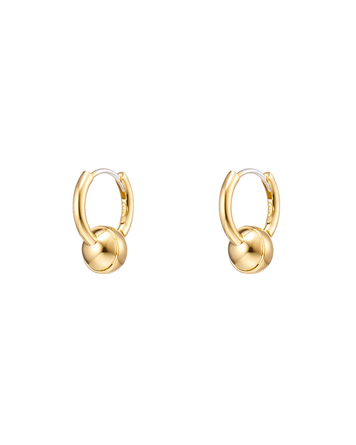 Numbering - Ball Hoop Earrings #7391 product image 6 | TRAB K-Fashion Australia