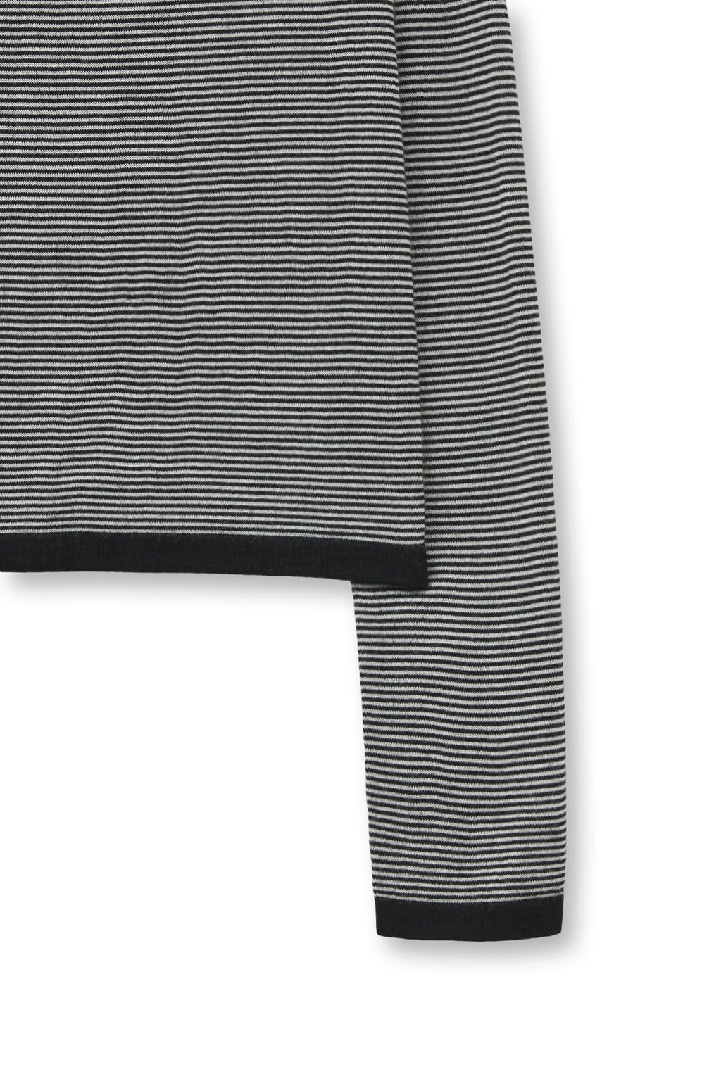 Matin Kim - Essential Boat Neck Knit Top (Black) product image 5 | TRAB K-Fashion Australia