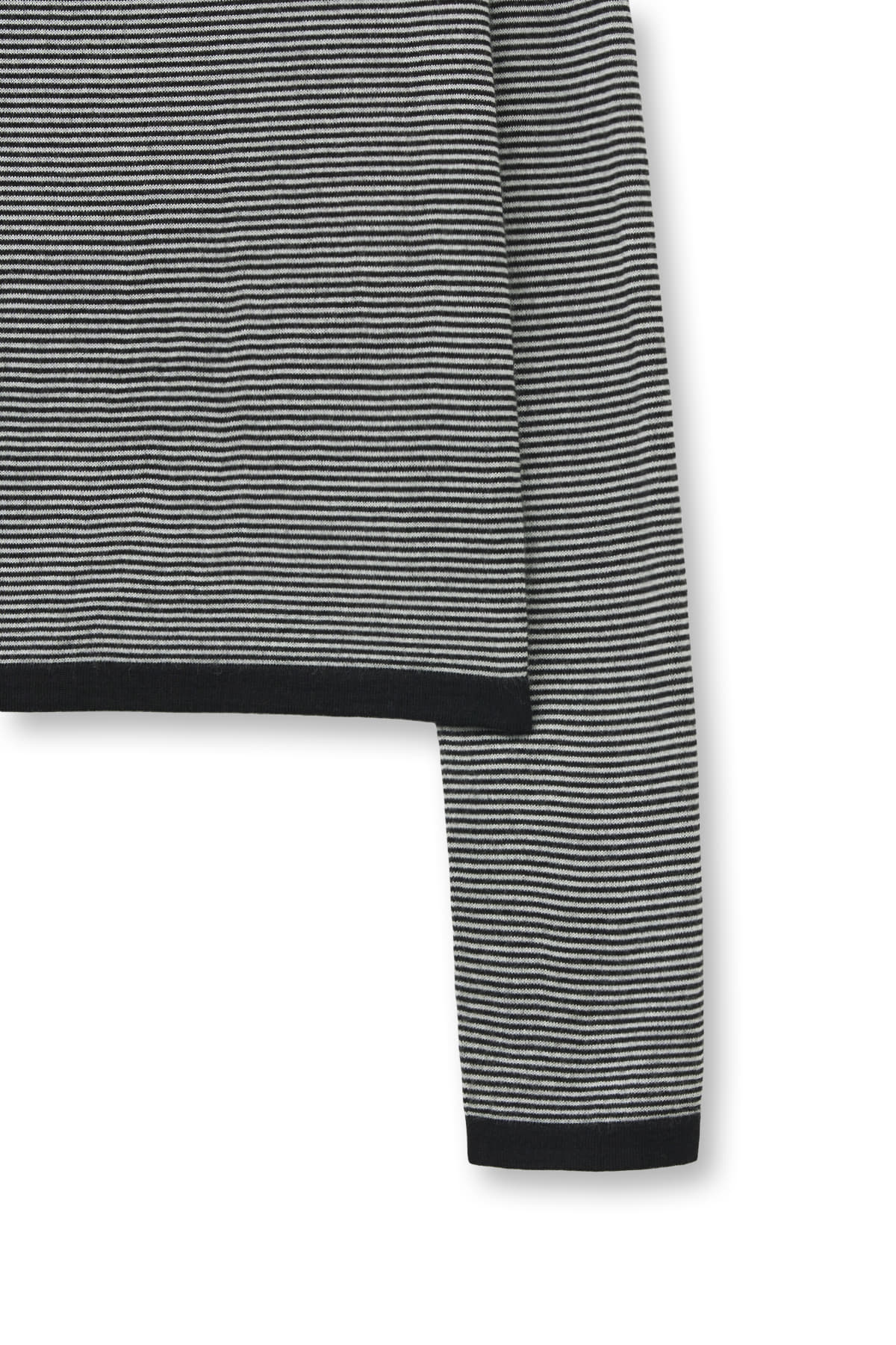 Matin Kim - Essential Boat Neck Knit Top (Black) product image 5 | TRAB K-Fashion Australia