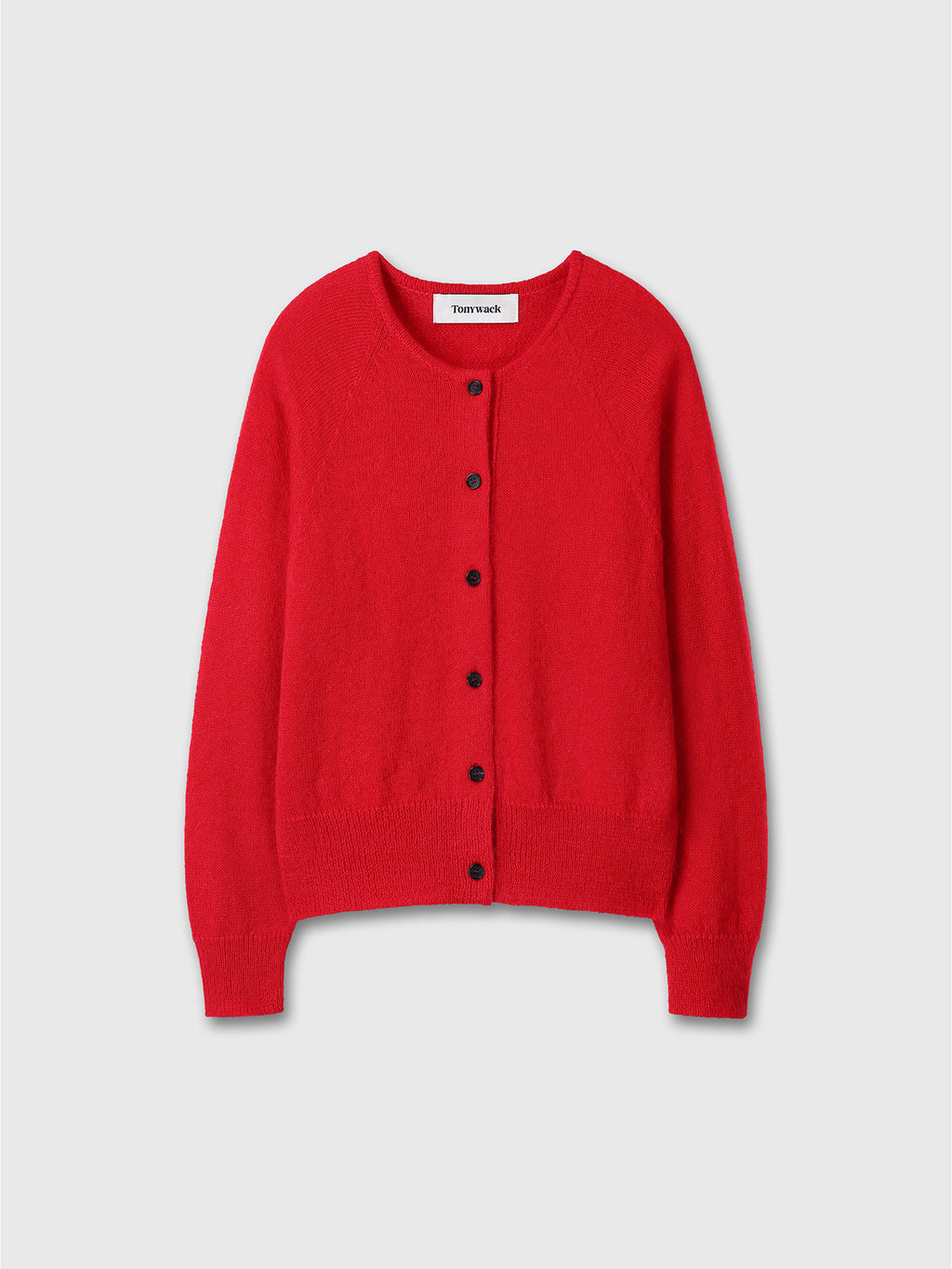 Tonywack - Mohair Raglan Cardigan (Red) product image 7 | TRAB K-Fashion Australia