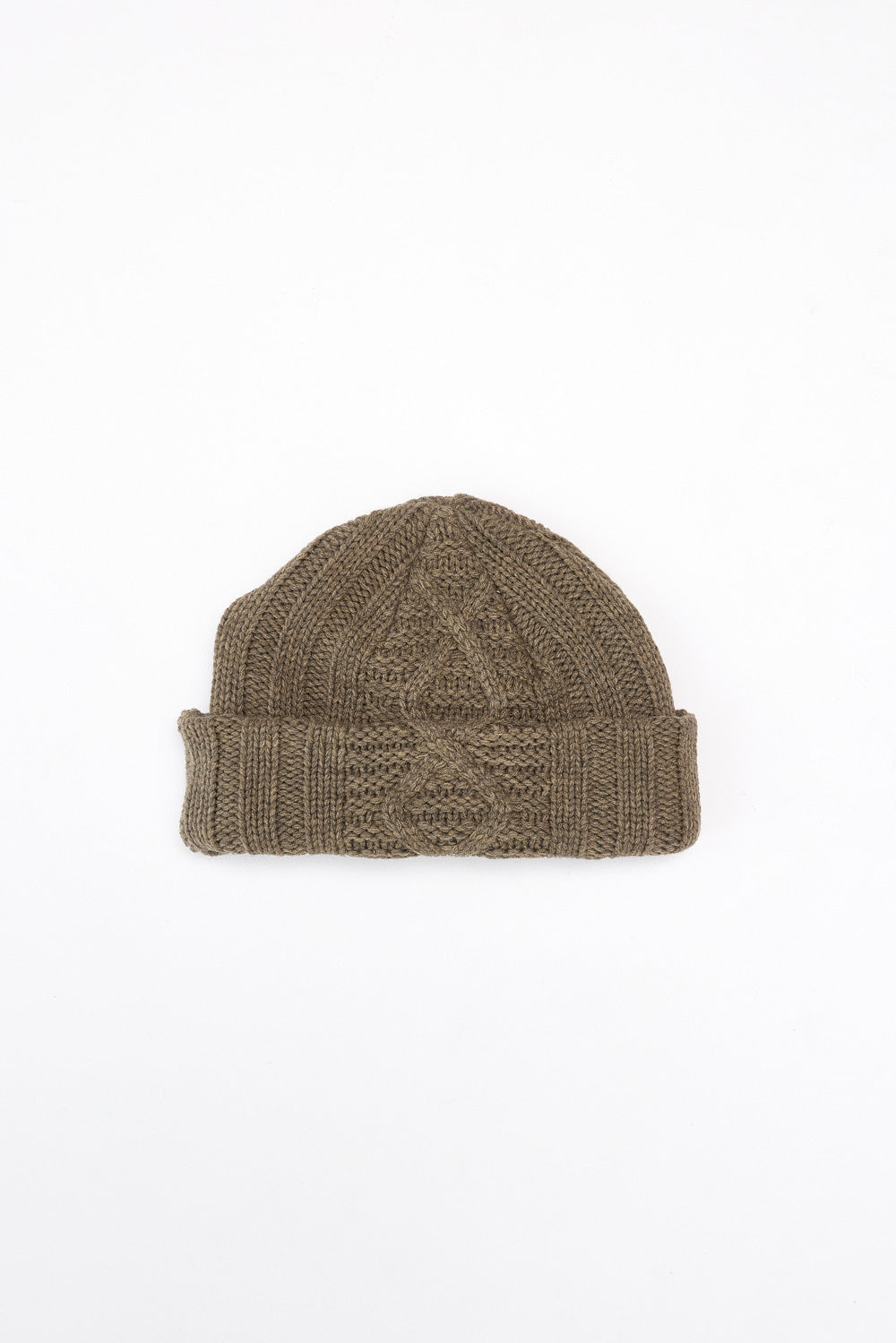 Hatchingroom - Jacquard Big Beanie (Khaki) product image 2 | TRAB K-Fashion Australia