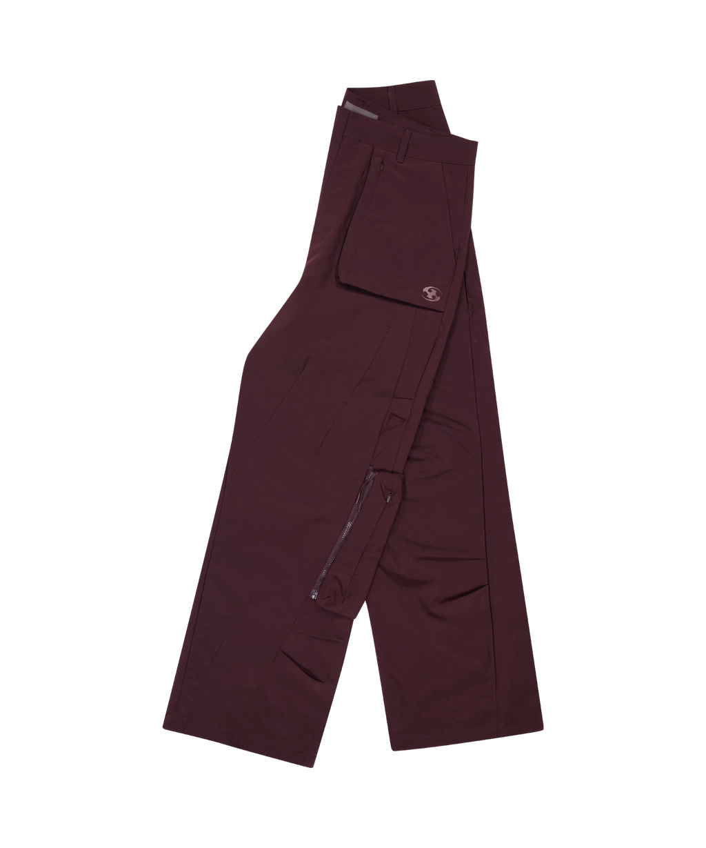 San San Gear - Seam Line Pants (Burgundy) product image 8 | TRAB K-Fashion Australia