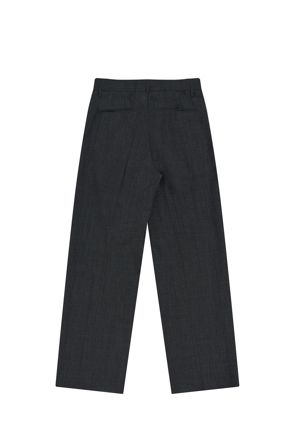 STU - 2 Tuck Crease Slacks (Charcoal) product image 15 | TRAB K-Fashion Australia
