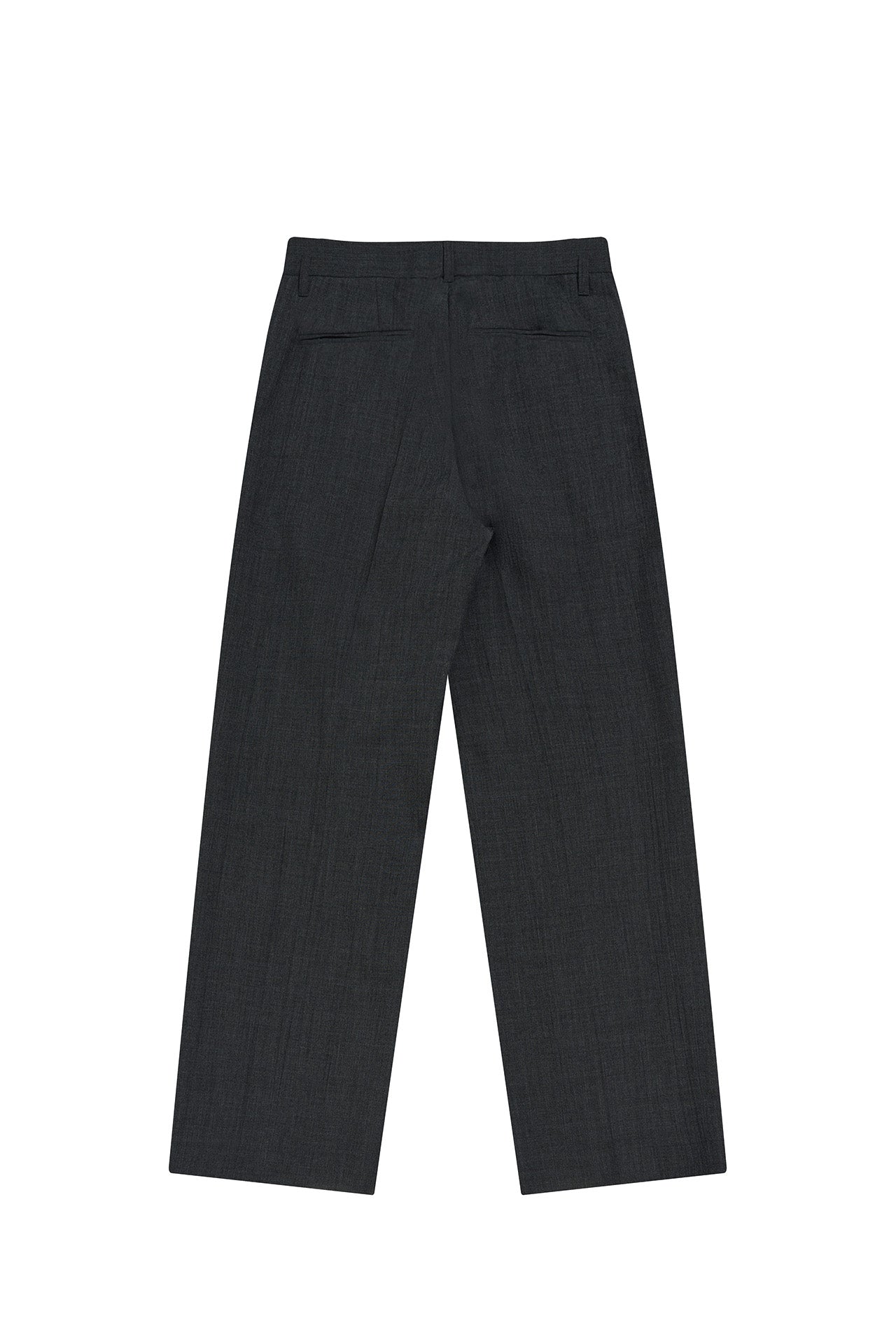 STU - 2 Tuck Crease Slacks (Charcoal) product image 15 | TRAB K-Fashion Australia