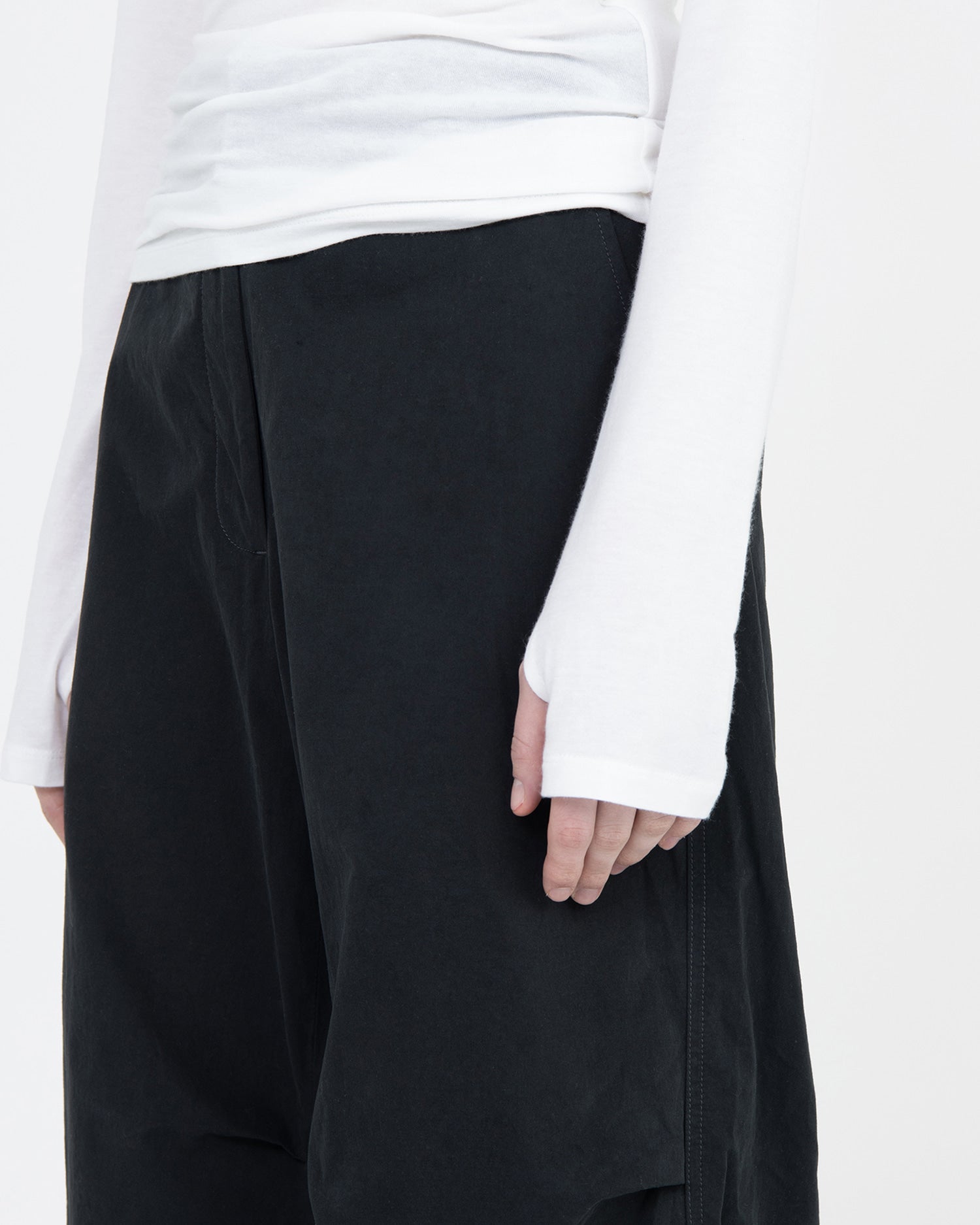 Brownyard - Seethrough Long Sleeve (White) product image 4 | TRAB K-Fashion Australia