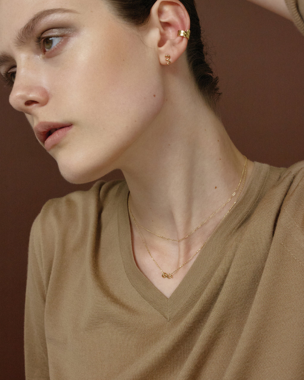 Numbering - Mixed Chain Necklace #2706 product image 2 | TRAB K-Fashion Australia