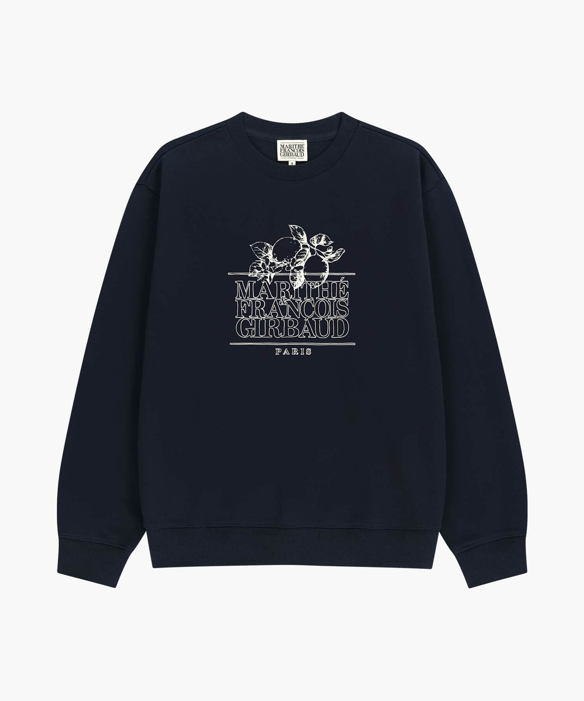 Marithe & Francois Girbaud - Lemon Classic Logo Sweatshirt (Navy) product image 5 | TRAB K-Fashion Australia