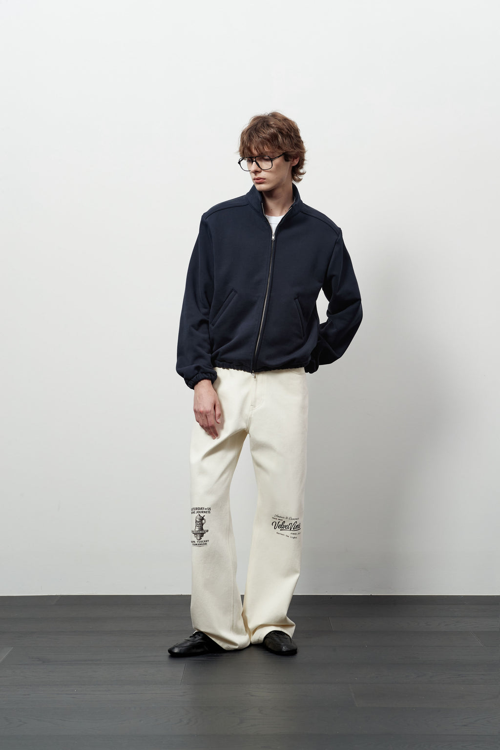 Stu - Printing Pants (Cream) product image 3 | TRAB K-Fashion Australia