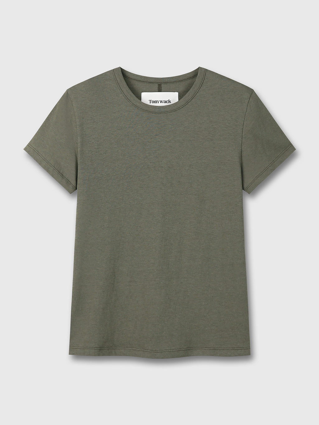 Tonywack - Cotton Cashmere T-Shirts (Olive) product image 6 | TRAB K-Fashion Australia