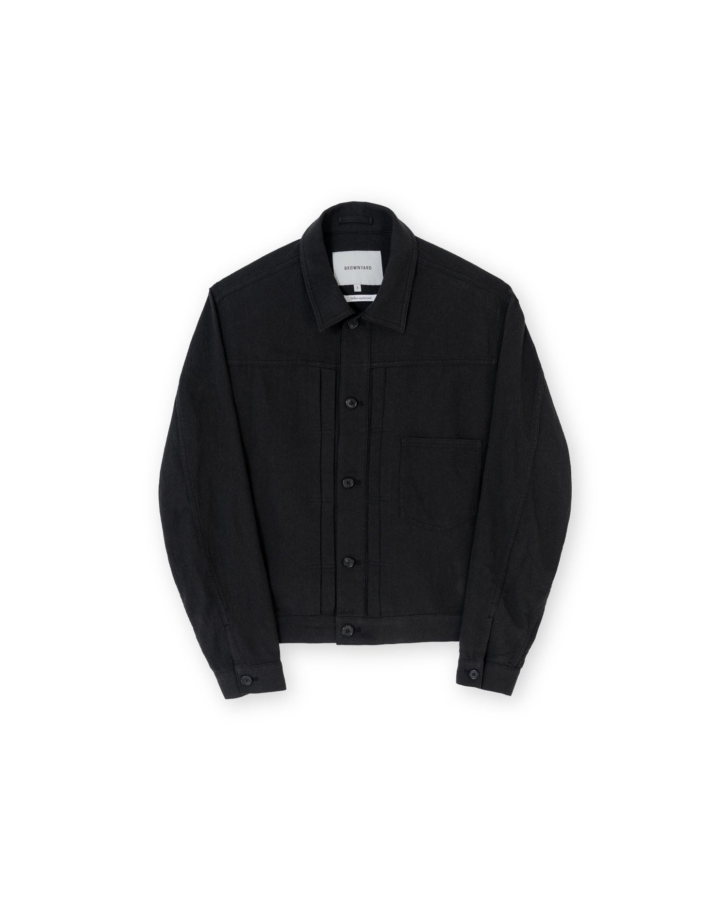 Brownyard - Type 1 Trucker Jacket (Black) product image 5 | TRAB K-Fashion Australia