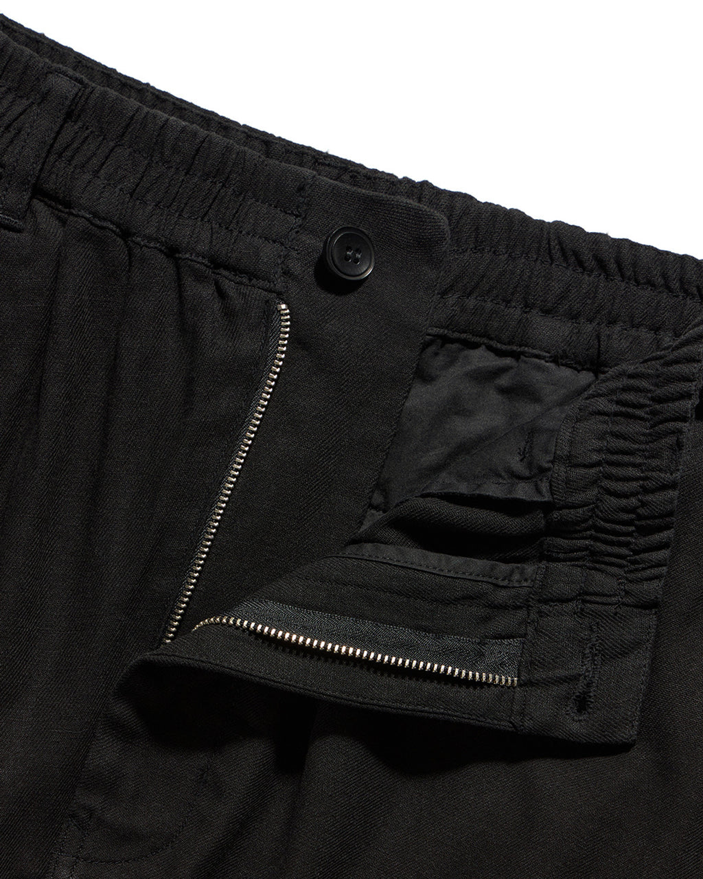 Eastlogue - Side Fin Wide Cowl Skirt (Black) product image 3 | TRAB K-Fashion Australia