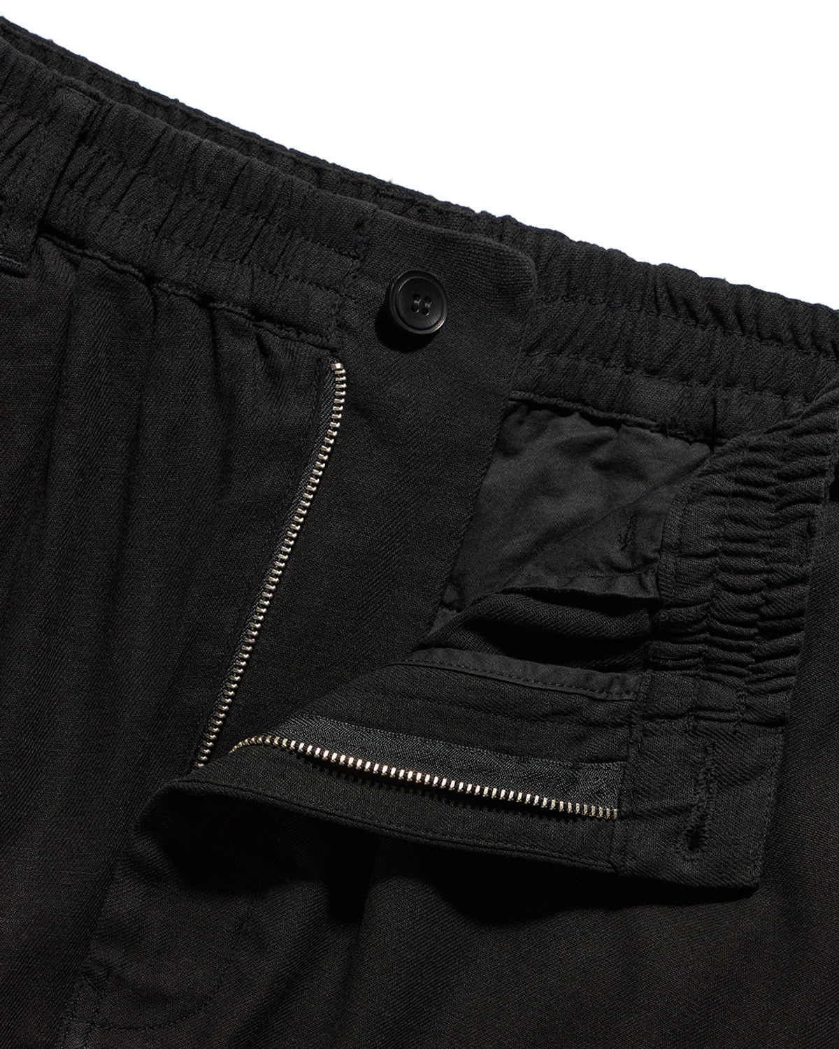 Eastlogue - Side Fin Wide Cowl Skirt (Black) product image 3 | TRAB K-Fashion Australia