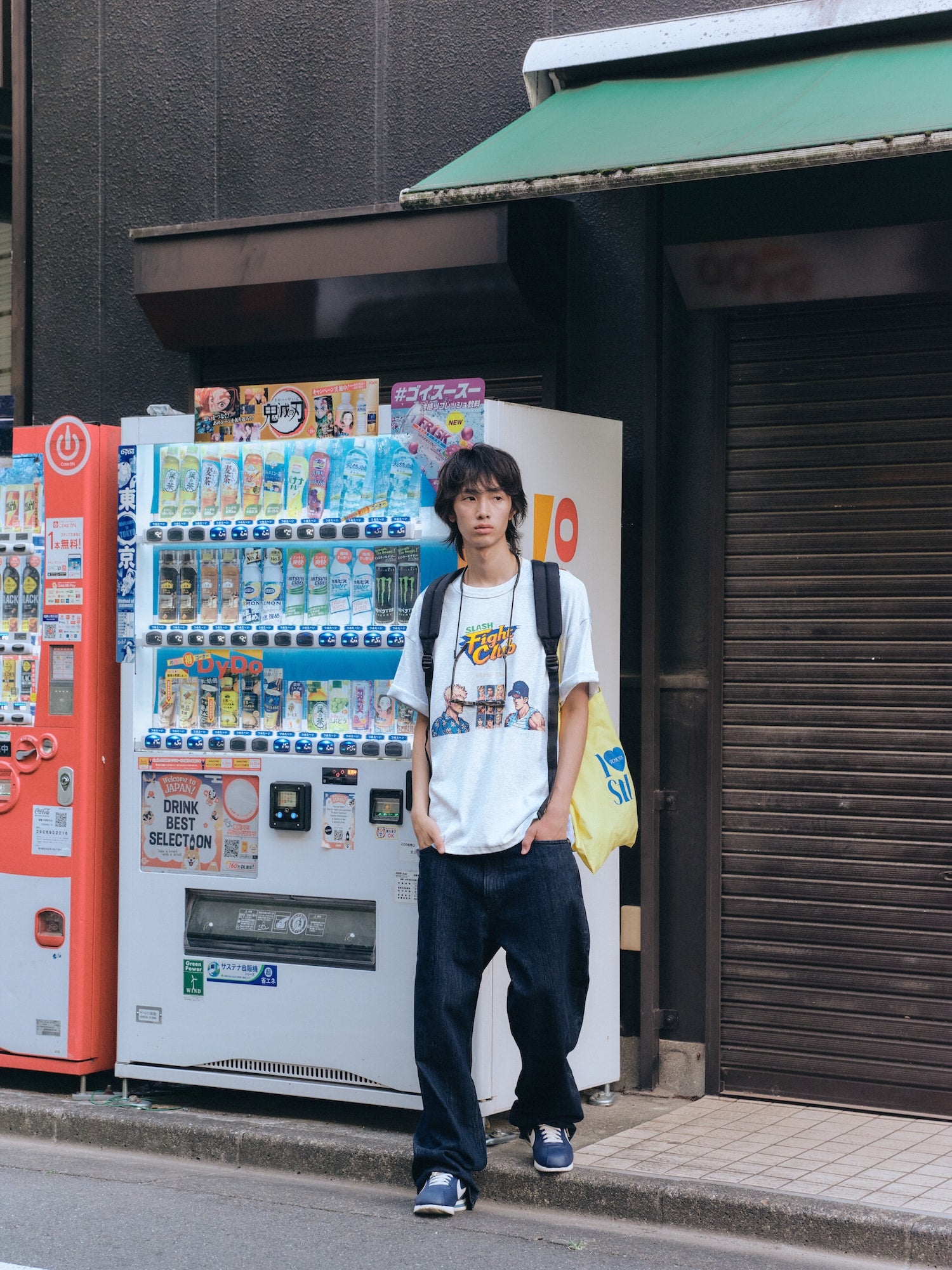 Stu - Fight Club T-Shirt Melange (Grey) product image 8 | TRAB K-Fashion Australia