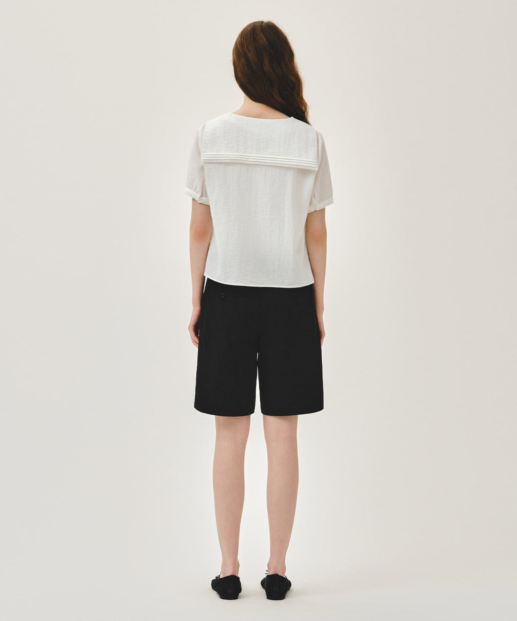 Marithe & Francois Girbaud - Bermuda Half Pants (Black) product image 5 | TRAB K-Fashion Australia