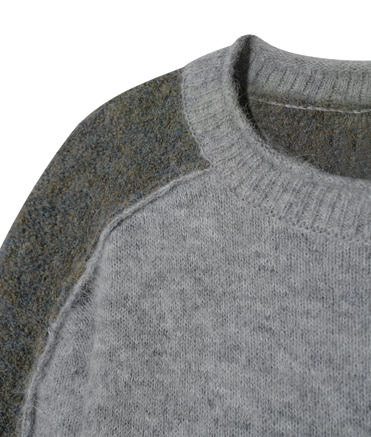 XLIM - Ep.6 Women 01 Knit (Gray/Khaki) product image 5 | TRAB K-Fashion Australia
