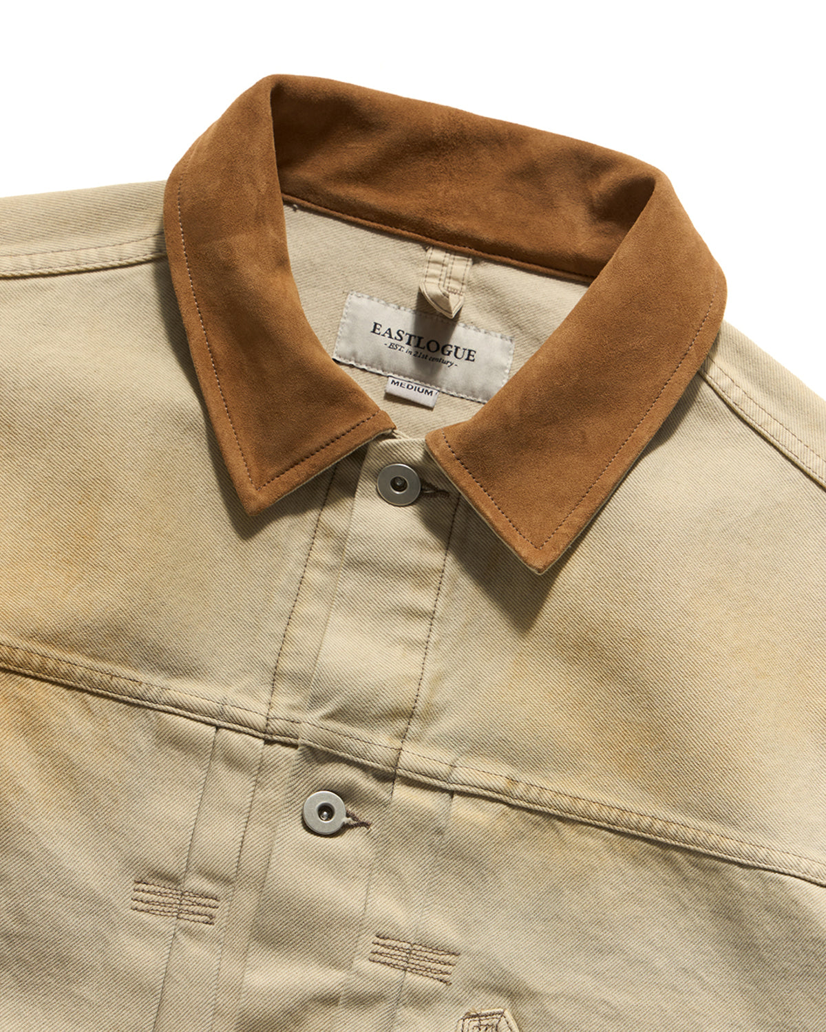 Eastlogue - Country Trucker Jacket (Ecru) product image 7 | TRAB K-Fashion Australia