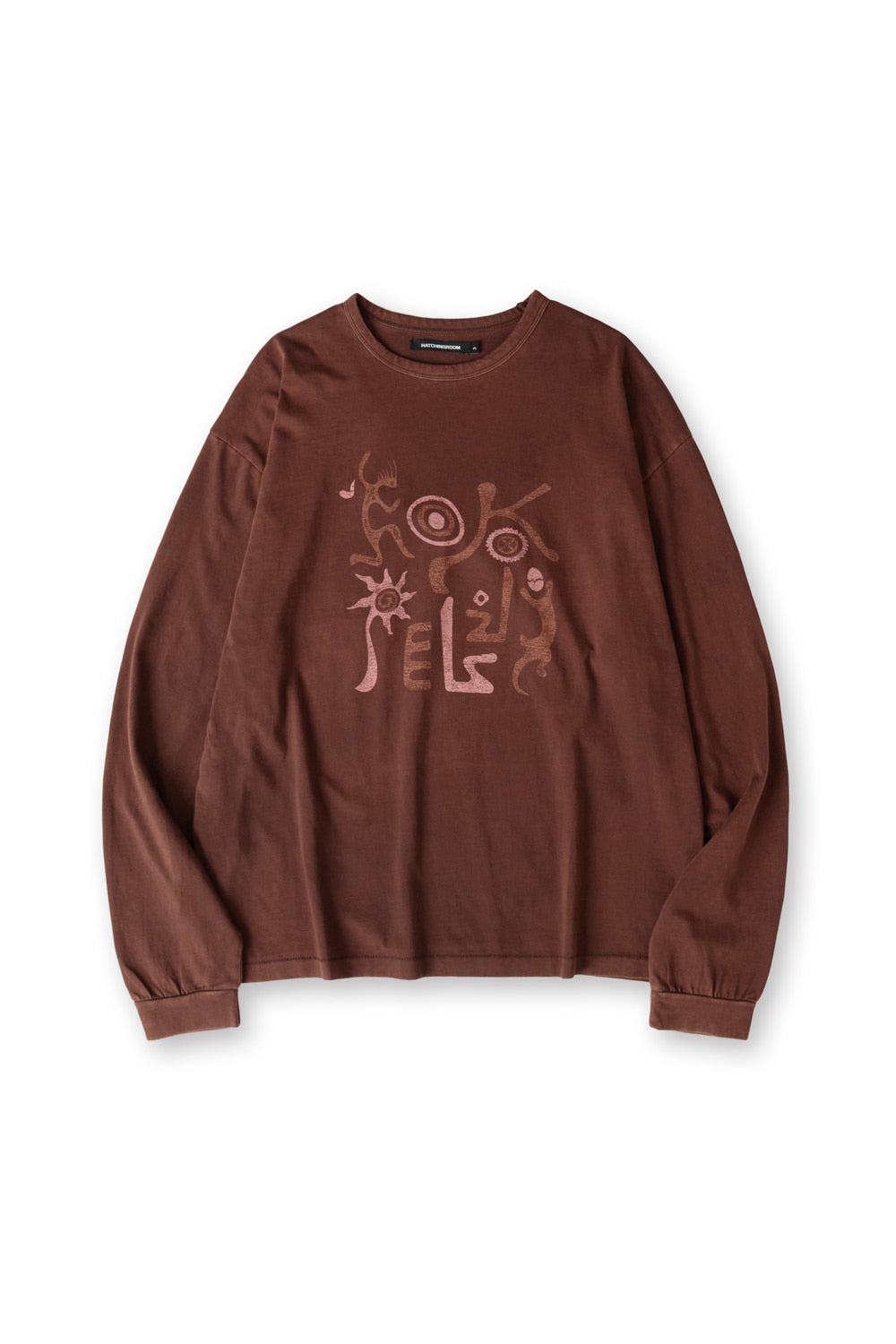 Hatchingroom - VTG Kokopelli Tee Bleached (Brown) product image 1 | TRAB K-Fashion Australia