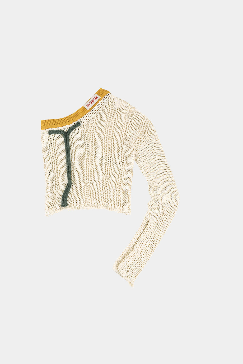 Andersson Bell - Adsb X Ottolinger One Shoulder Knit (Ivory) product image 9 | TRAB K-Fashion Australia