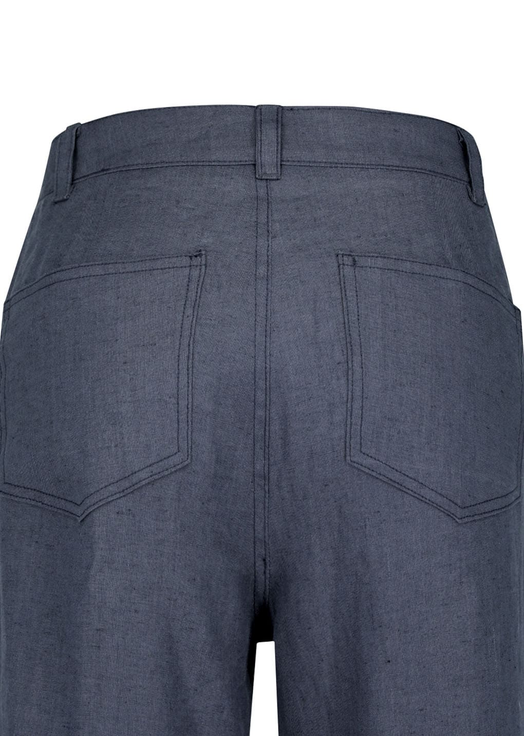 Amomento - Linen Straight Pants (Blue) product image 11 | TRAB K-Fashion Australia