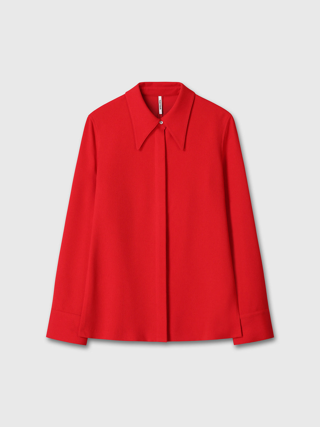 Tonywack - Pointed Collar Fitted Shirts (Red) product image 9 | TRAB K-Fashion Australia