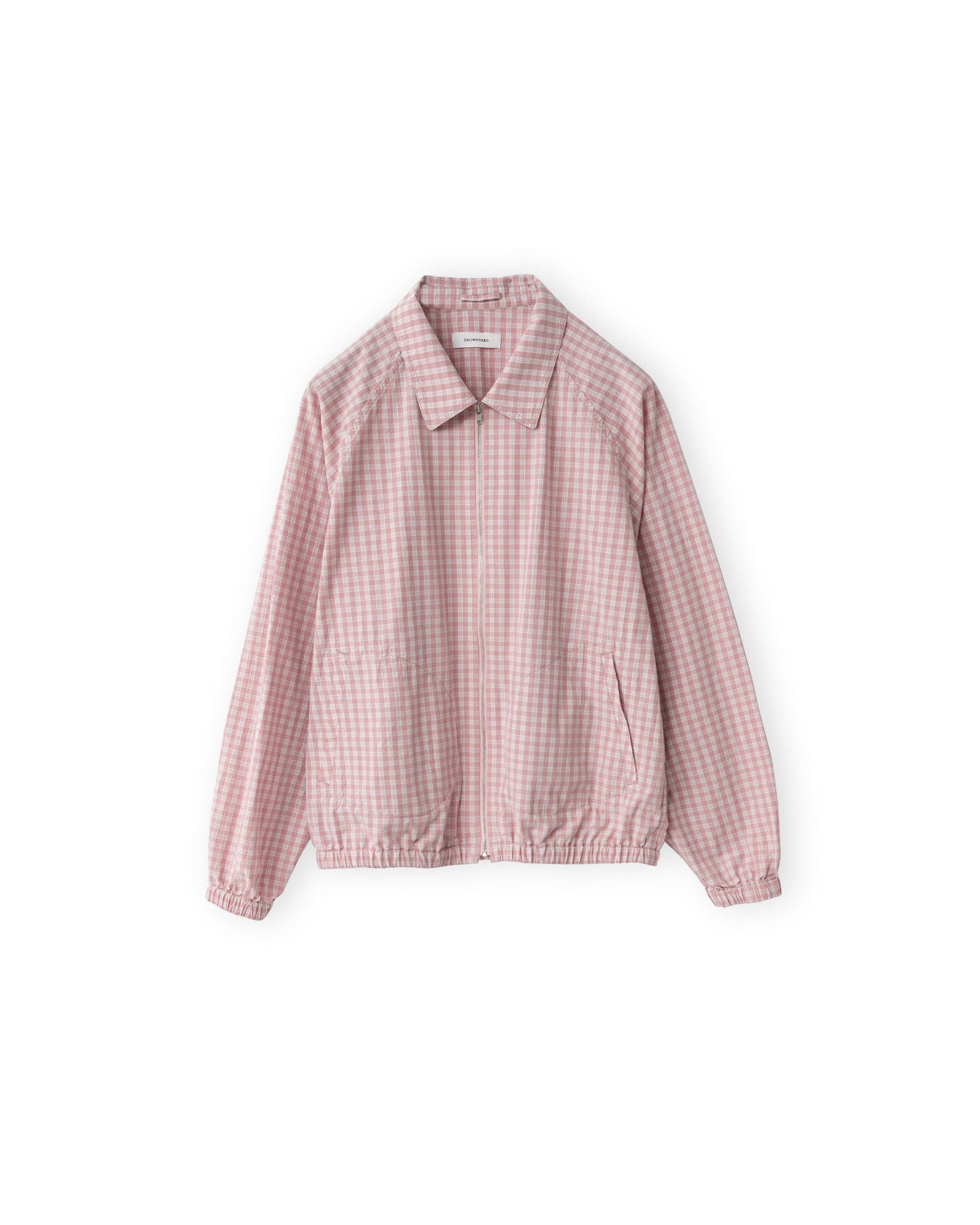 Brownyard - Check Blouson (Pink) product image 6 | TRAB K-Fashion Australia
