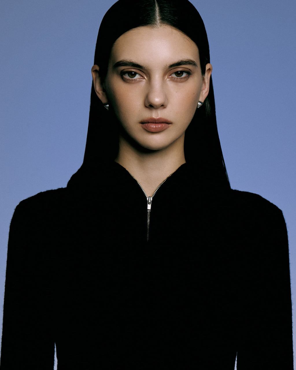 Numbering - Inverted Triangle Stud Earrings #3195 product image 3 | TRAB K-Fashion Australia