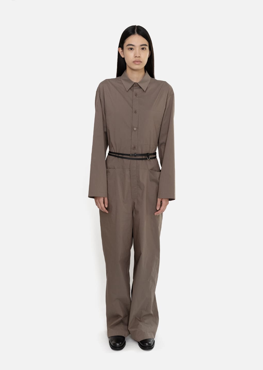 Amomento - Pocket Jumpsuit (Khaki) product image 2 | TRAB K-Fashion Australia