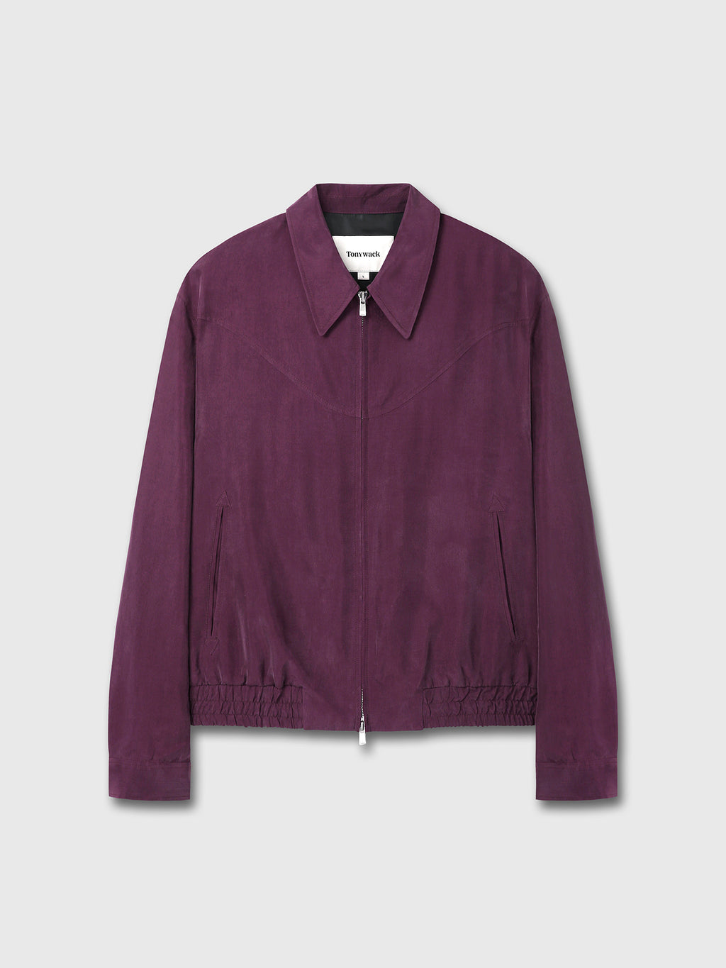 Tonywack - Cupro Western Blouson (Mulberry) product image 9 | TRAB K-Fashion Australia
